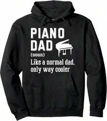 Piano Compatible - Musician And Pianist Hoodie - Hot Pink - View 1