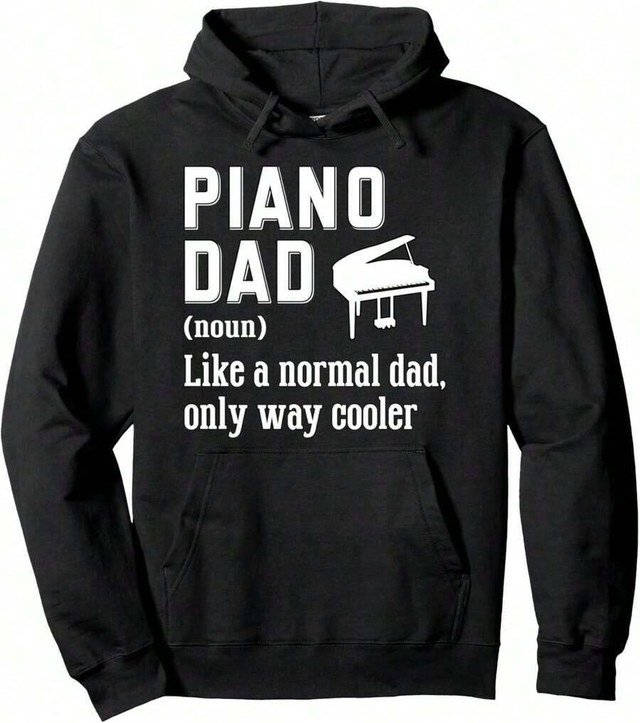 Piano Compatible - Musician And Pianist Hoodie - Hot Pink - View 1