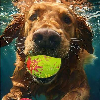 1/3/5/10个装可重复使用水布球，适用于游泳池、夏季沙滩玩耍，吸水布球，夏季沙滩泳池派对用品，泼水大战，小型犬磨牙玩具，狗狗抓水游戏玩具，宠物玩具