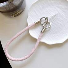 1pc Minimalist INS Style Short Braided 3-Strand Bracelet/Wristband - Multicolor - View 9