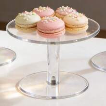 1 chiếc giá đựng bánh acrylic, giá trưng bày bánh trong suốt, giá đựng bánh tròn cao, bộ bàn tráng miệng, giá đựng bánh cupcake, món tráng miệng, giá trưng bày bánh ngọt, kẹo, thích hợp cho đám cưới, sự kiện, tiệc sinh nhật. - Trong sáng - Xem 7