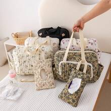 Lightweight Multifunctional Mommy Bag, Handheld & Crossbody Diaper Bag For Mothers & Babies - Multicolor - View 3