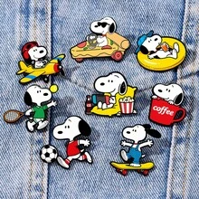 SNOOPY 2026年最流行的徽章即将登场！精致可爱的纹理，清晰的图案，超高的审美价值，别在背包、衣服、帆布包上都不会显得突兀。小巧百搭，不挑剔，随机款式充满惊喜。 - 彩色 - 查看 4