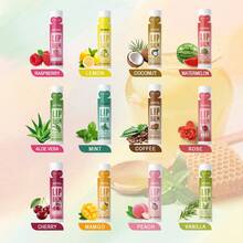 Set 120 pcs Pelembap Bibir, 5g per buah, 12 Aroma Unik, Melembapkan Tahan Lama, Mempercantik Warna Bibir, Hadiah Sempurna untuk Wanita, Hari Ibu, Rekan Kerja, dan Teman - Set Lip Balm 120pcs12 Rasa Buah - View 5