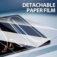 High Definition, High Transparency, Anti-Scratch, Anti-Drop, Full Screen Coverage, Strong Anti-Fingerprint, Sensitive Touch, PET Film, Screen Protector Soft Film, Compatible With IPad (Air4/5/6)/(7/8/9/10th Gen)/ 11 1A16(2025)/ Air 11-Inch(2026)/ 12 11-Inch(2026) - Clear - View 8