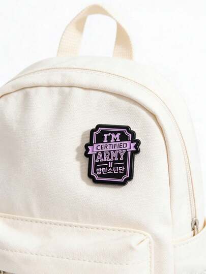 1枚珐琅卡通趣味创意金属装饰胸针，送给粉丝和朋友的礼物