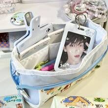 1个装露营狗笔袋可爱大容量学生文具收纳袋 - 款式一 - 查看 7