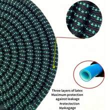 高压花园水管可伸缩魔术柔性25-150米芝麻颗粒管道花园农场灌溉洗车枪 - A - 查看 8