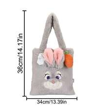 Disney Ba lô nhồi bông hình sĩ quan Judy Hopps dành cho trẻ em, túi đeo chéo Foxy Nick, quà tặng sinh nhật/Ngày Valentine/quà lưu niệm. - Nhiều màu - Xem 8