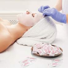 10/20/30/50pcs Compressed Facial Mask Sheet DIY Disposable Paper Face Masks Sheet, Individually Wrapped Dry Face Masks Paper For Home Travel Skin Care Spa - Multicolor - View 4