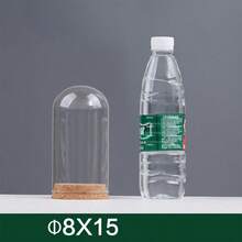 1 chiếc mái vòm thủy tinh trong suốt kèm đế gỗ tự nhiên, thích hợp để trưng bày cây cảnh, tạo tiểu cảnh, dùng làm nắp đậy bằng kính/vật trang trí/vật trang trí chống bụi, phù hợp để trang trí bàn làm việc trong phòng khách và phòng ngủ, phong cách Bắc Âu và Ấn Độ. - hình trụ - Xem 24