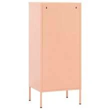 Storage Cabinet Pink 42.5x35x101.5 Cm Steel - Pink - View 5