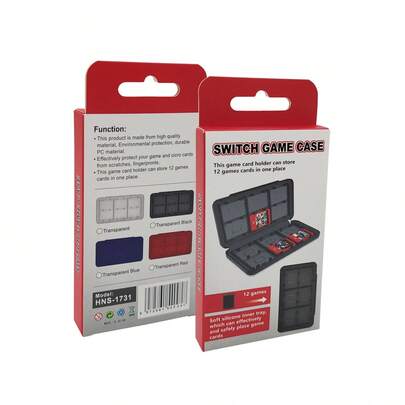 12-In-1 Game Card Case Compatible With Nintendo Switch 2 (2025), Switch OLED, Switch, And Switch Lite, Convenient Carrying, Protective, Anti-Fall, Anti-Dust, Colorful Box Packaging