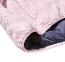 Skechers Women's New Warm & Comfortable Stand Collar Fleece Jacket, Cotton Padded - Pink Purple - View 6