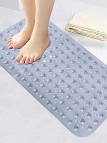 Bathroom Anti-Slip Mat, Shower Room Anti-Slip Mat, Bathtub Anti-Slip Mat, Anti-Slip Pad, Bathtub Anti-Slip Mat, Shower Room Bathroom Anti-Slip Mat With Suction Cups - Blue - View 6
