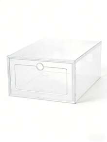 1 Set Thick Transparent Plastic Drawer-Style Shoe Boxes With Clear Front Panel, Suitable For Sneakers, High Heels, Dress Shoes And Casual Shoes - 1pcs - View 9