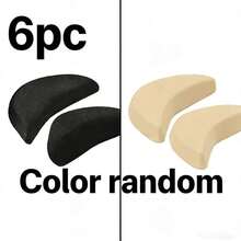 6pcs High Heel Toe Covers, Thick Soft Forefoot Pads, Anti-Pain Cushions, Adjustable Shoe Size - 6/3/2/1 Pairs - Multicolor - View 7