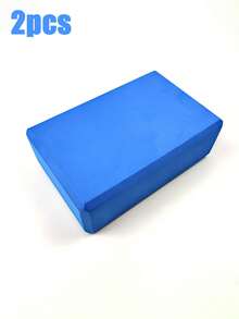 1块/2块瑜伽砖 - 支撑性强，采用轻便无乳胶EVA泡沫材质，防臭，斜面防滑设计，适用于瑜伽、普拉提、冥想 - 提供稳定性、平衡感，加深拉伸，健身垫辅助拉伸塑形砖 - 彩色 - 查看 23