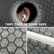 1pc Decorable Ear Piercing Pillow For Side Sleepers, Pillow With An Ear Hole For CNH , O-Shaped Side Sleeping Pillow, Ear Guard Pillow - White - View 9