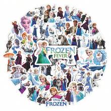 55 Frozen Stickers, Frozen Party Favors, Cartoon Stickers, Anna Cartoon Stickers, Olaf Cartoon Stickers, Kristoff Cartoon Stickers, Sven Cartoon Stickers, Waterproof Stickers, Stickers, Can Be Used For Books, Diaries, Phone Cases, Laptops, Tablets, Water Bottles, Suitable As Holiday, Birthday Gifts Or Reward Stickers, Gift Decorations - Multicolor - View 1