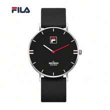 FILA ORIGINALE 撞色硅胶石英表 45mm 大表盘 30米防水 学生情侣运动腕表 - 均碼 - 查看 13