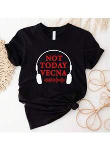 Cool Stranger Style Things T-Shirt - 100% Cotton Oversized Casual Crewneck Short Sleeve Tee With Random Print, Loose Fit Round Neck Summer Playwear For Kids, Easy-Care Breathable Everyday Shirt Young Boy T Shirts Set From Ni Hat A Mom And Daughter Matching Outfit Tv Girl Gifts For Teen Girls Clothing For Ni Hato Teen Boys Gifts Kids Outfits Clean Girl Aesthetic Clean Girl Aesthetic Shirts Girls Tops For Teen Girls Teen Shirts Juniors Girl Clothes Coats For Girls Boy Clothes For Kids Outfit For Girls Teen Tops Family Matching Clothes Boys Shirts Kids Girls Clothing Gift For Kids Happy New Year Gift Modest Gym Wear Women Mommy And Daughter Matching Outfit Shirt For Men - 黑色 - 查看 6