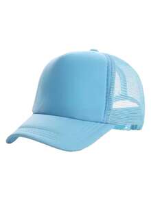 1PC Children Mesh Breathable Baseball Caps Boys Girls Trucker Hats Sports Team Snapback Caps Sun Dad Hat 8-12Y - Multicolor - View 17