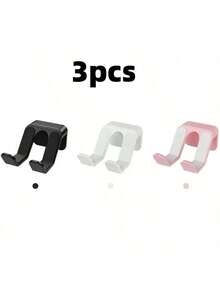 Universal Headphone Stand/Game Controller Holder, Multi-Functional Adhesive Plastic Wall Mount Hook, Compatible With Switch And Game Controllers, Gaming Headset Hanger, Easy-To-Install Sticky Desktop/Wall Mount - View 14