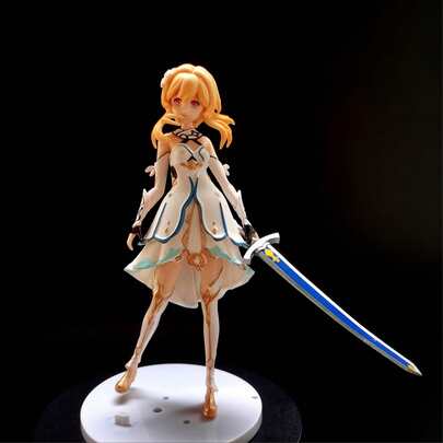 1pc 7.48 Inch PVC Collectible Figurine - Home And Party Decor, Ideal Gift For Christmas, Valentine's Day, Easter, Birthday