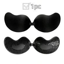 1件硅胶隐形泳衣文胸，无钢圈无肩带提拉胸垫，适合小胸 - 彩色 - 查看 26