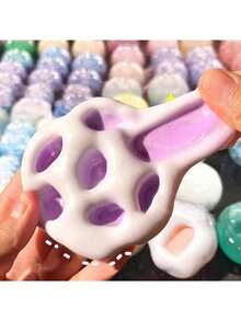 1 món đồ chơi bóp mềm Mochi siêu vui nhộn giúp giảm căng thẳng, quả bóng Mochi đàn hồi từ từ bật trở lại và đổi màu, quả bóng Mochi thủ công, đồ chơi mới lạ phù hợp để khen thưởng trong lớp học, giải trí văn phòng, tiệc sinh nhật, ngày lễ, món quà hoàn hảo cho Lễ Tạ ơn, Lễ Phục sinh, Halloween, Giáng sinh. - phong cách ngẫu nhiên - Xem 8