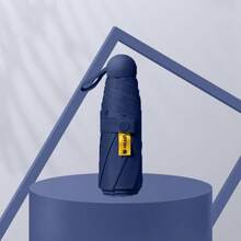 1把便携式五折伞，防紫外线两用遮阳伞兼防雨折叠迷你胶囊伞 - 多色 - 查看 10