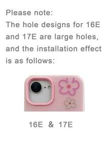 1 pieza Funda de teléfono magnética 2 en 1 con diseño de flores de primavera, funda de teléfono para parejas en el Día de San Valentín, apta para iPhone 17 Pro Max/16 Pro Max/15 Pro Max/13/15/16/17 Pro/14/11, funda protectora de teléfono con diseño de flores de moda 2 en 1 magnética - Rosa - Ver 5