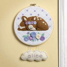 Bucilla Felt Wall Hanging Applique Kit - Azul - Ver 5