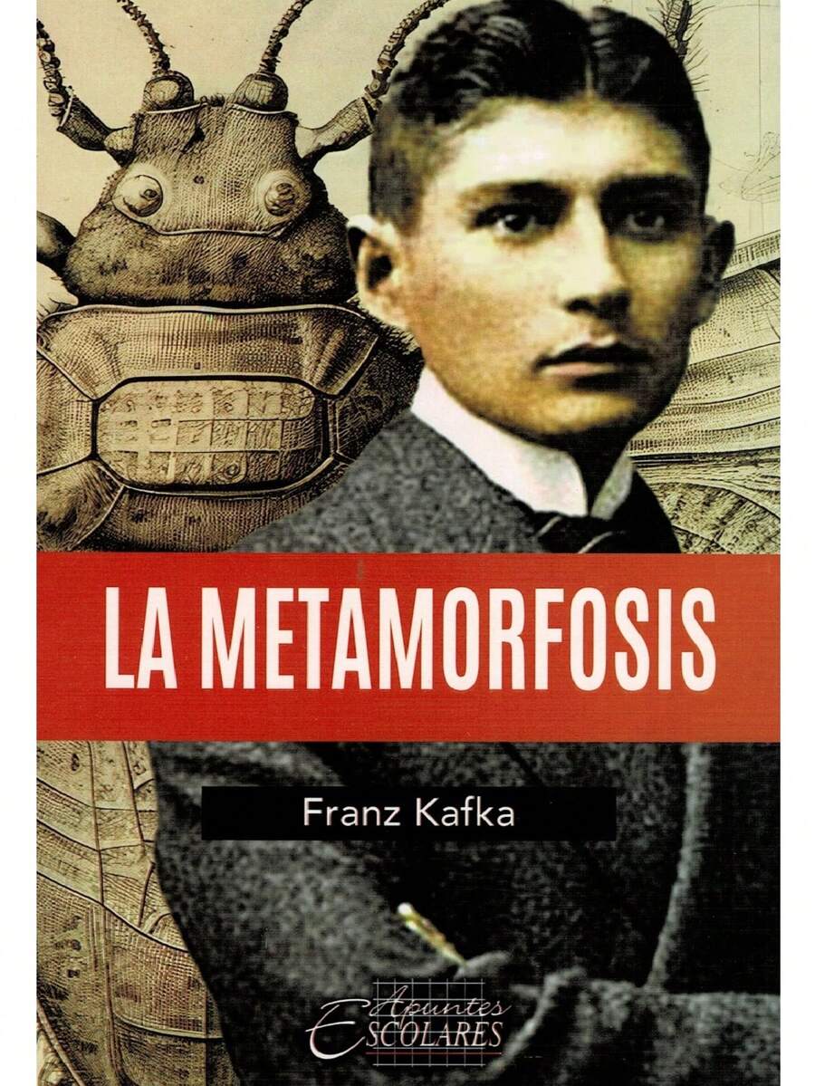 La Metamorfosis - (Resumen) - Autor: Franz Kafka - Editorial: Época - Colección Apuntes Escolares - Formato: Pasta Blanda - Páginas: 110 Medidas: 21 cm x 14 cm. - ¿Qué sucedería si un día despertaras y descubrieras que eres algo muy diferente… como una cucaracha gigante? Esto es lo que le sucedió a Gregorio Samsa, que hasta entonces había sido un muchacho como cualquier otro y que de pronto, una mañana se encontró con una aplastante realidad: por alguna circunstancia en él se había producido una terrible metamorfosis y se había convertido en un repugnante y gigantesco bicho. Ésta es una de las obras maestras de Franz Kafka, filósofo y escritor, conocedor de la naturaleza humana a la cual concede muy poca capacidad para la compasión y para amar. - Libro único - Ver 1