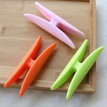 1/2/4pcs Random Color Grocery Bag Handles - Soft Grip, Easy To Use For Plastic Bags, Shopping Bags And Grocery Bags - A - View 4