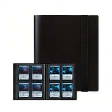 4-Pocket, 160-Pocket Trading Card Collection Album, With PP Sleeves And Binder, Compatible With Game And Sports Cards - Multicolor - View 1
