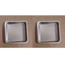 1 pieza Molde cuadrado para pasteles antiadherente de 8 pulgadas, apto para pasteles, brownies, lasaña, etc. Utensilios de hornear de acero al carbono con calentamiento uniforme, fácil de limpiar - Multicolor - Ver 14