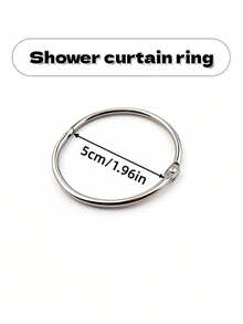 1pc Adjustable Stainless Steel Single-Sided Telescopic Rod, Multi-Section Modular Easy Installation, Suitable For Bathroom Shower Curtain Metal Tension Rod, Also Suitable For Wardrobe Hooks, Door And Window - Multicolor - View 11