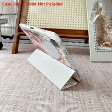 1pc 3+Y Fold Multi-Angle Magnetic Stand Tablet Case With Pen Slot & Auto Sleep/Wake Protective Cover, Compatible With IPad PRO/AIR, Compatible With SAMSUNG,Compatible With XIAOMI Pad 5/6/7 - Multicolor - View 7