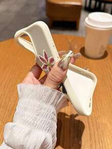 Painted Graffiti 1pc TPU Soft Case With Watermelon, Goldfish, Sun Element Patterns, Suitable For IPhone 17/17 Pro Max/Air/17 Pro/16e/16 Pro Max/16/15/12 Pro Max/13/13 Pro Max/14/15/17/16 Pro/11 Pro Max/12, Personalized Fashionable Protective Cover - Multicolor - View 5