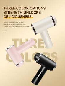 Wireless Handheld Electric Egg Beater, 5-Speed Variable Frequency Cream Mixer, Ultra-Quiet Baking Tool For Cake, Mousse, Whipped Cream - Rechargeable, Lightweight - Multicolor - View 1