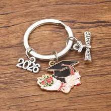 5pcs Graduation Keychains Perfect For Graduation Season Gifts. It Is An Ideal Choice For Decorating Backpacks And Also Suitable As A Party Gift - Multicolor - View 6