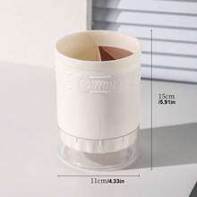1 Piece Of Multifunctional Chopstick Holder - Large Capacity Storage, Moisture Resistant To Draining, Cutlery Spoon Chopstick Storage Box, Suitable For Household Kitchen Cutlery Knife And Fork Storage, Separated Design - View 10