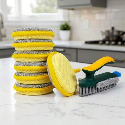 10 miếng mút rửa chén hai mặt