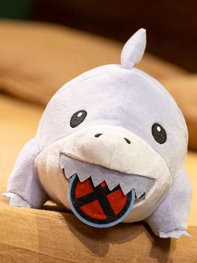 New Jeff The Land Shark Plush Figurine, Perfect For Anime, Office Desk Decoration, Home Decor, Holiday Parties, Games, Collectibles, Or As A Christmas/Halloween Gift For Your Boyfriend/Girlfriend.