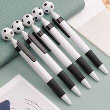 5pcs Creative Football Shaped Ballpoint Pens, World Cup Elements - Multicolor - View 3