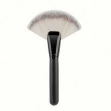 RANCAI 1支大号扇形散粉刷，扁平高光腮红刷，散粉刷，大号面部刷，高光化妆刷 - 彩色 - 查看 12