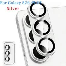 1 buah Pelindung Lensa Kamera Paduan Aluminium untuk Samsung Galaxy S26Ultra / S26 / S26+ Anti-Jatuh Kaca Tempered Penutup Kamera Logam Pelindung Lensa Kamera Belakang Hitam Perak Biru Ungu - MultiWarna - View 20