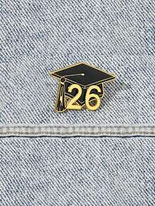 20枚/8枚/-2026款可爱珐琅毕业徽章，2025毕业典礼装饰，男女皆宜，可装饰服装、包袋、背包，是完美的毕业礼物 - 彩色 - 查看 3